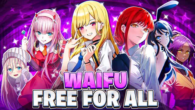 🌸 ANIME GIRLS FFA - WAIFU 🌸 — Fortnite Creative map