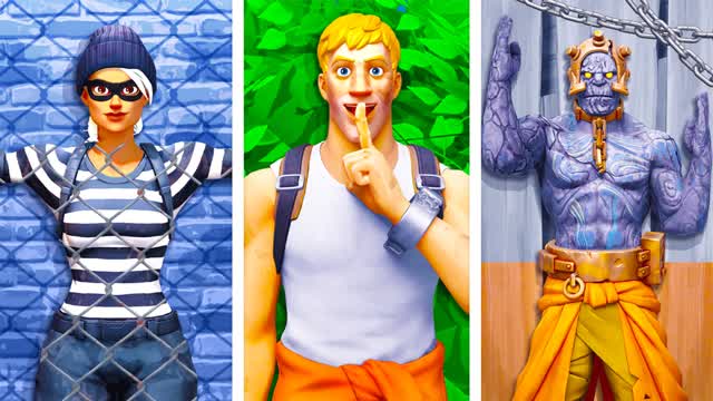 HIDE AND SEEK PRISON — Fortnite Creative map