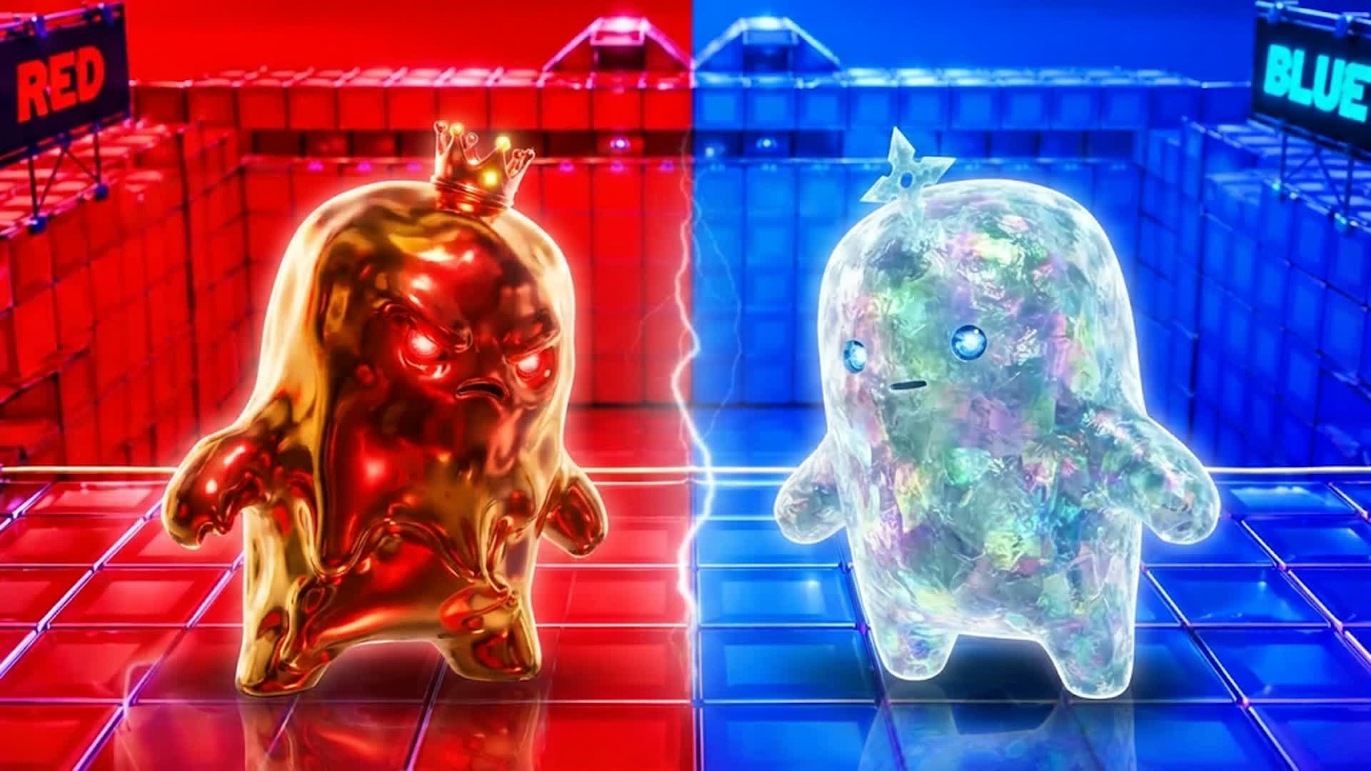 RED VS BLUE 🔵🔴AZAZ — Fortnite Creative map