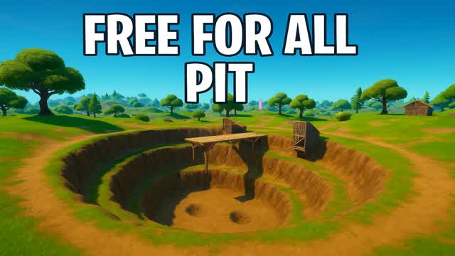 💥 Free for All | Pit 💥 — Fortnite Creative map cover art
