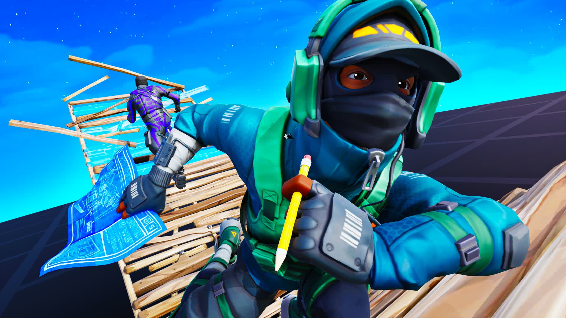 1v1 Build Fights! [Disodiumz] — Fortnite Creative map
