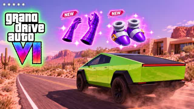[]^$%%% GRAND DRIFT AUTO VI 6 $%&&]][ — Fortnite Creative map
