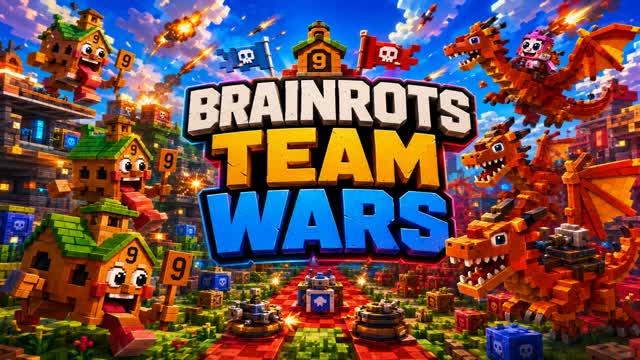 BRAINROTS TEAM WARS — Fortnite Creative map