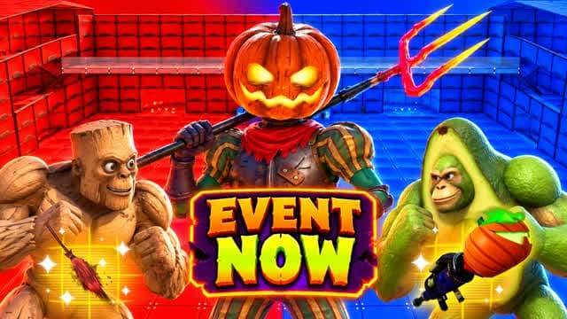 RED VS BLUE🔴🔵[BRAINROT VS HALLOWEEN🎃] — Fortnite Creative map