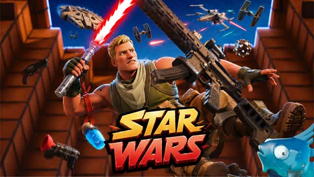 STAR WARS SUPER THE PIT — Fortnite Creative map cover art