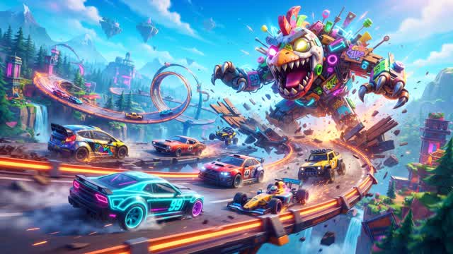 Cluck & Crash 🚗💥 — Fortnite Creative map