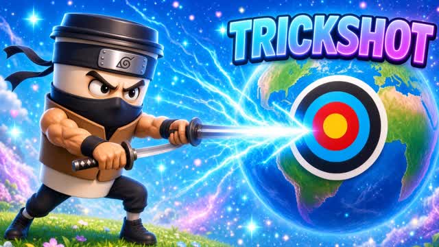 SNIPER TRICKSHOTS PARKOUR 🎯 PLATFORMER — Fortnite Creative map