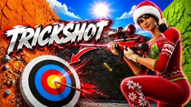 super one trickshot — Fortnite Creative map