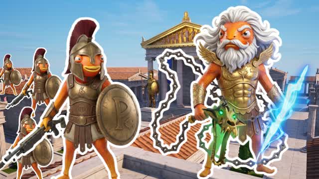 ⭐TODOS VS UN DIOS⭐ — Fortnite Creative map