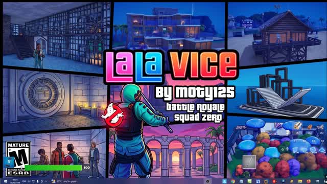 Moty_p's Map - lala vice (BR Squad Zero) — Fortnite Creative map