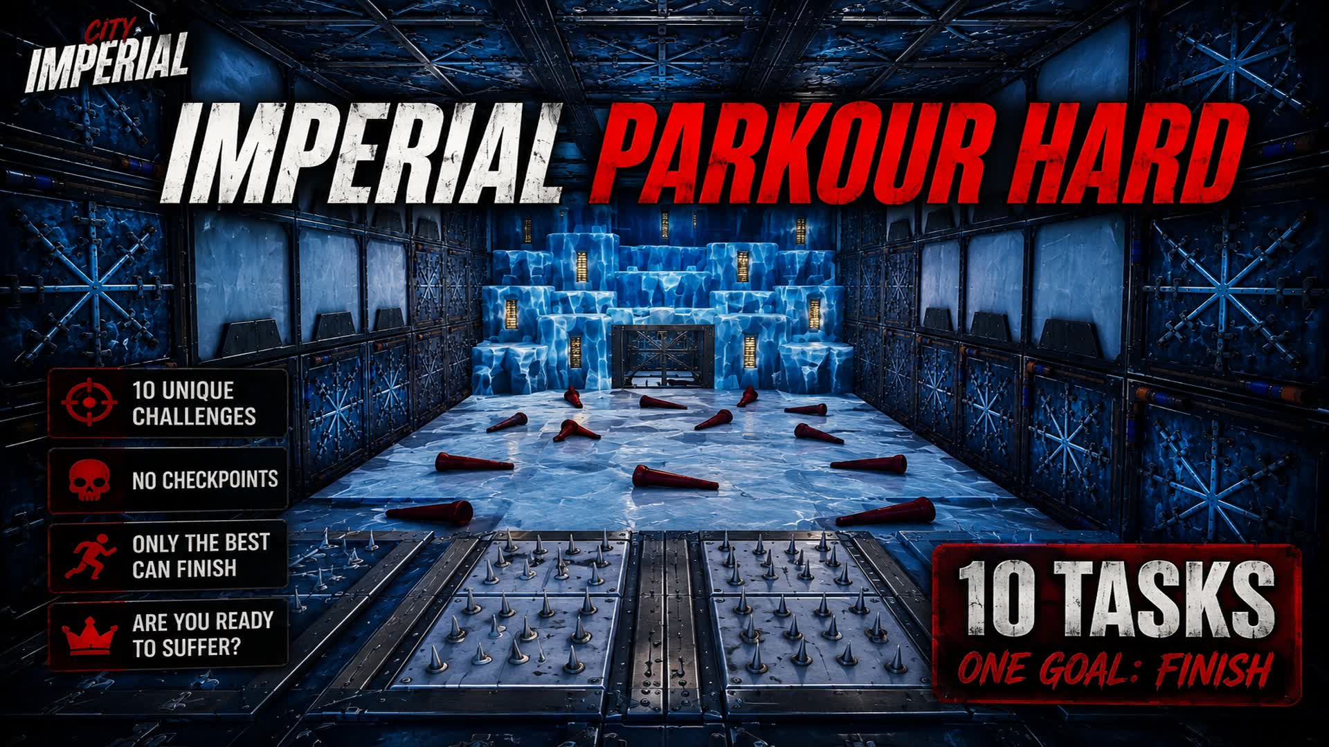 Imperial Parkour Hard — Fortnite Creative map
