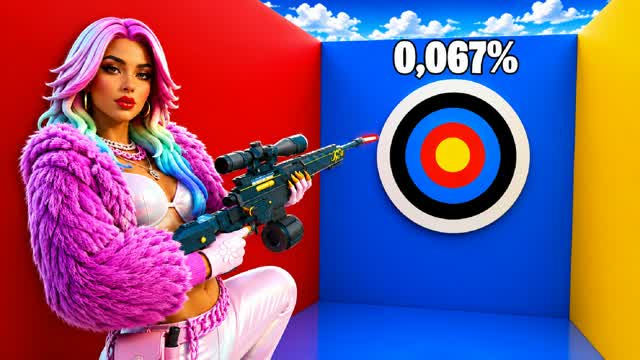 70+ DEFAULT TRICKSHOT 🎯 STABLE SHOTS — Fortnite Creative map