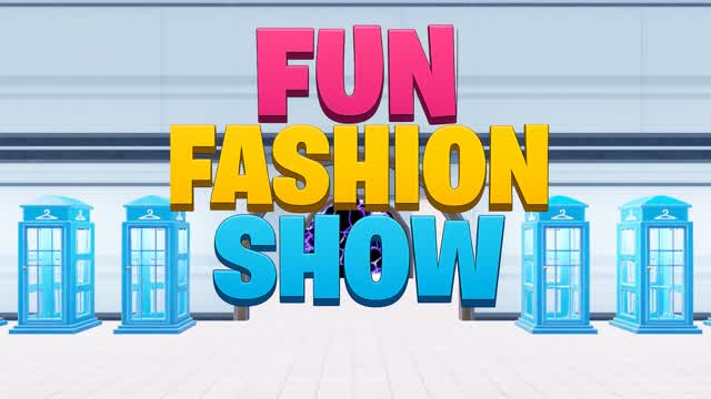 Fun Fashion Show — Fortnite Creative map cover art