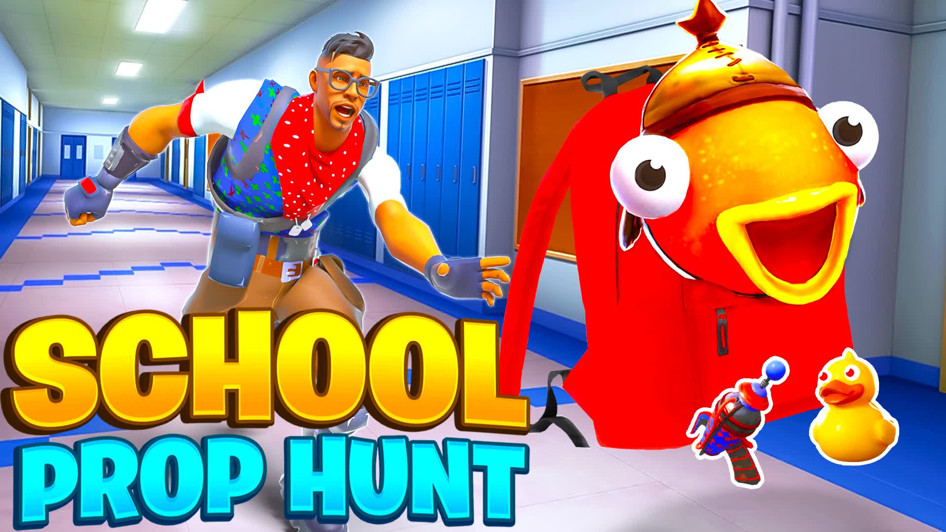 SCHOOL PROP HUNT 🎒 — Fortnite Creative map