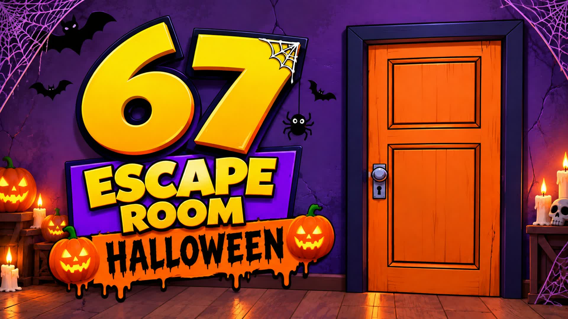 67 HALLOWEEN ESCAPE ROOM 🎃 — Fortnite Creative map