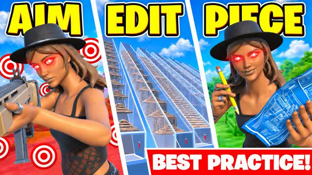 Best Aim Edit Piece Practice 🎯 (Wayz) — Fortnite Creative map