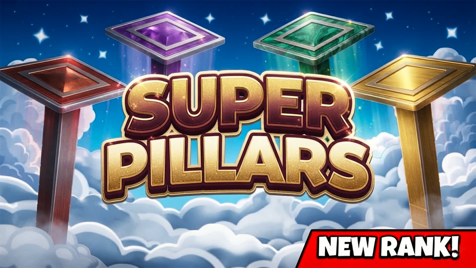 TOMX SUPER PILLARS 2.0 — Fortnite Creative map