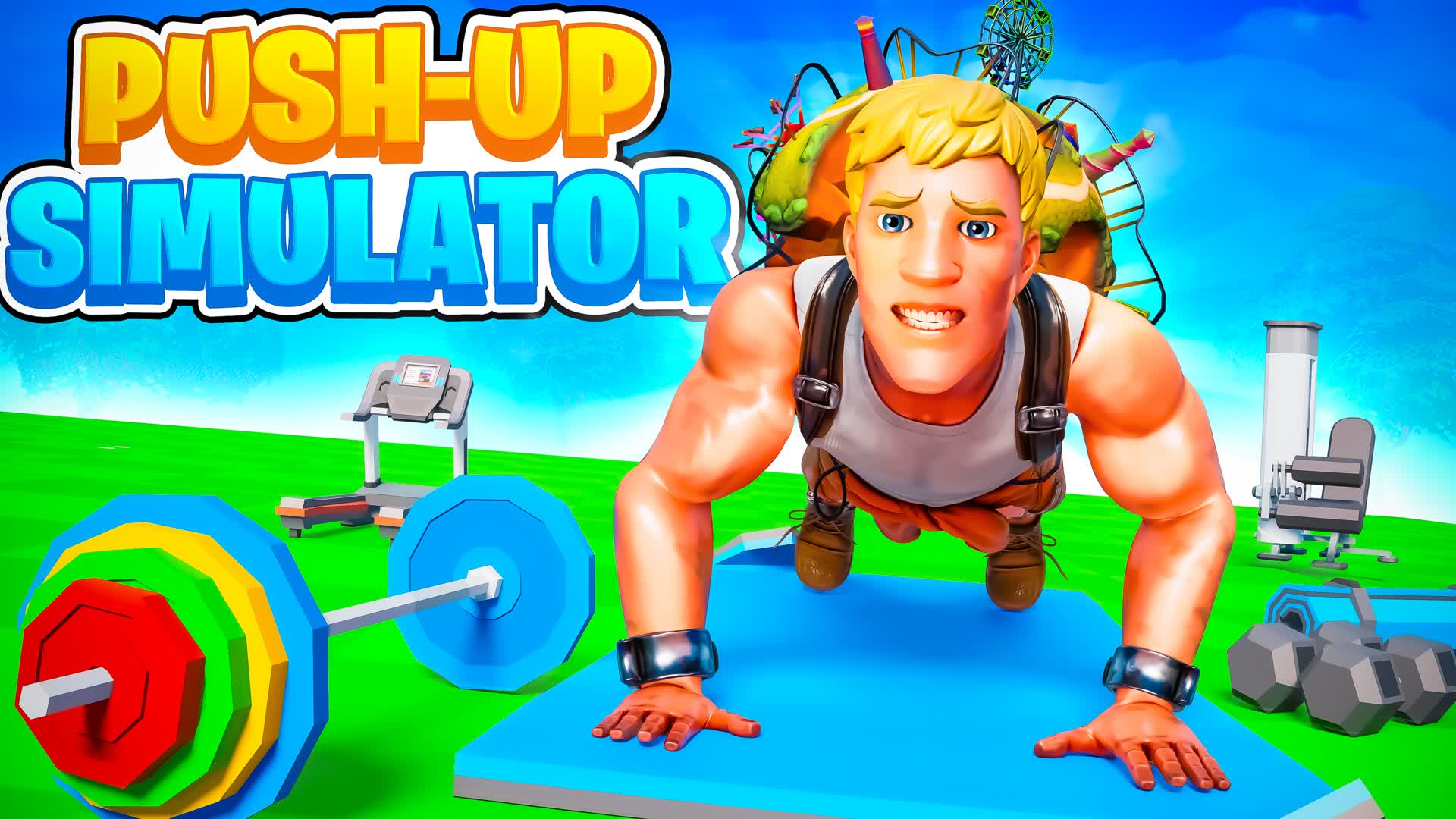 PUSH-UP SIMULATOR 💪 — Fortnite Creative map