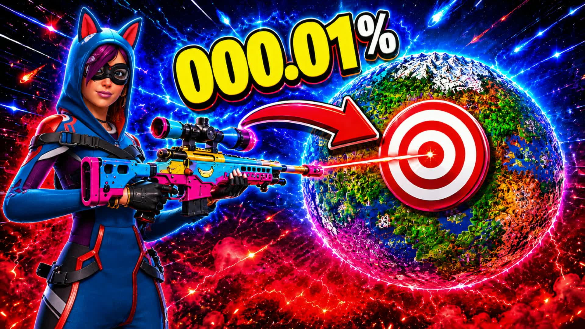 🐈 OMEGA CAT TRICKSHOT PARKOUR — Fortnite Creative map