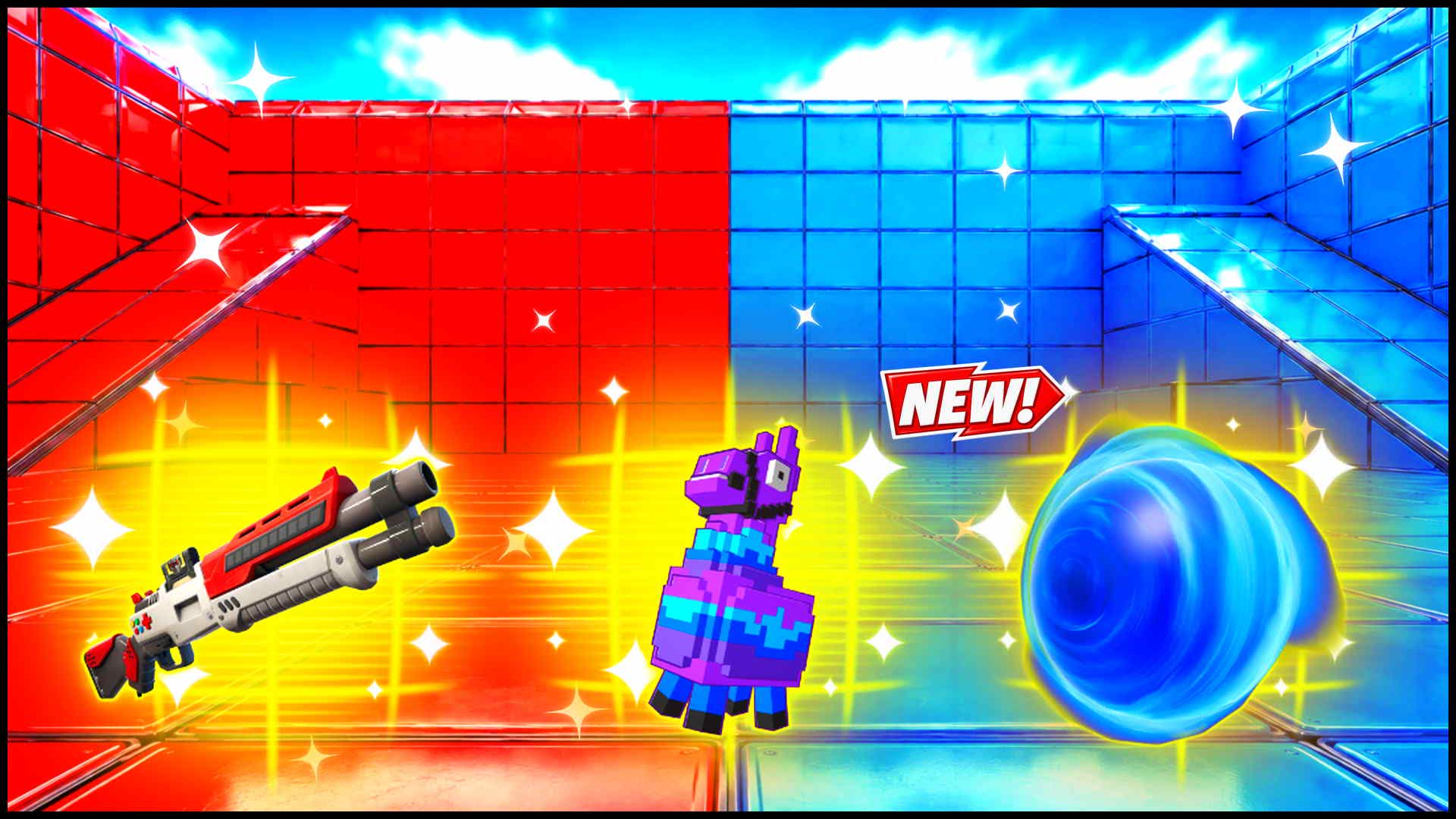 RED VS BLUE COMMITMENT POINT 🔴🔵 — Fortnite Creative map