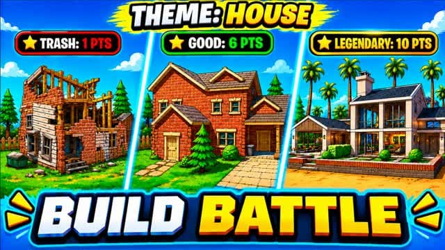 BUILD BATTLE — Fortnite Creative map cover art
