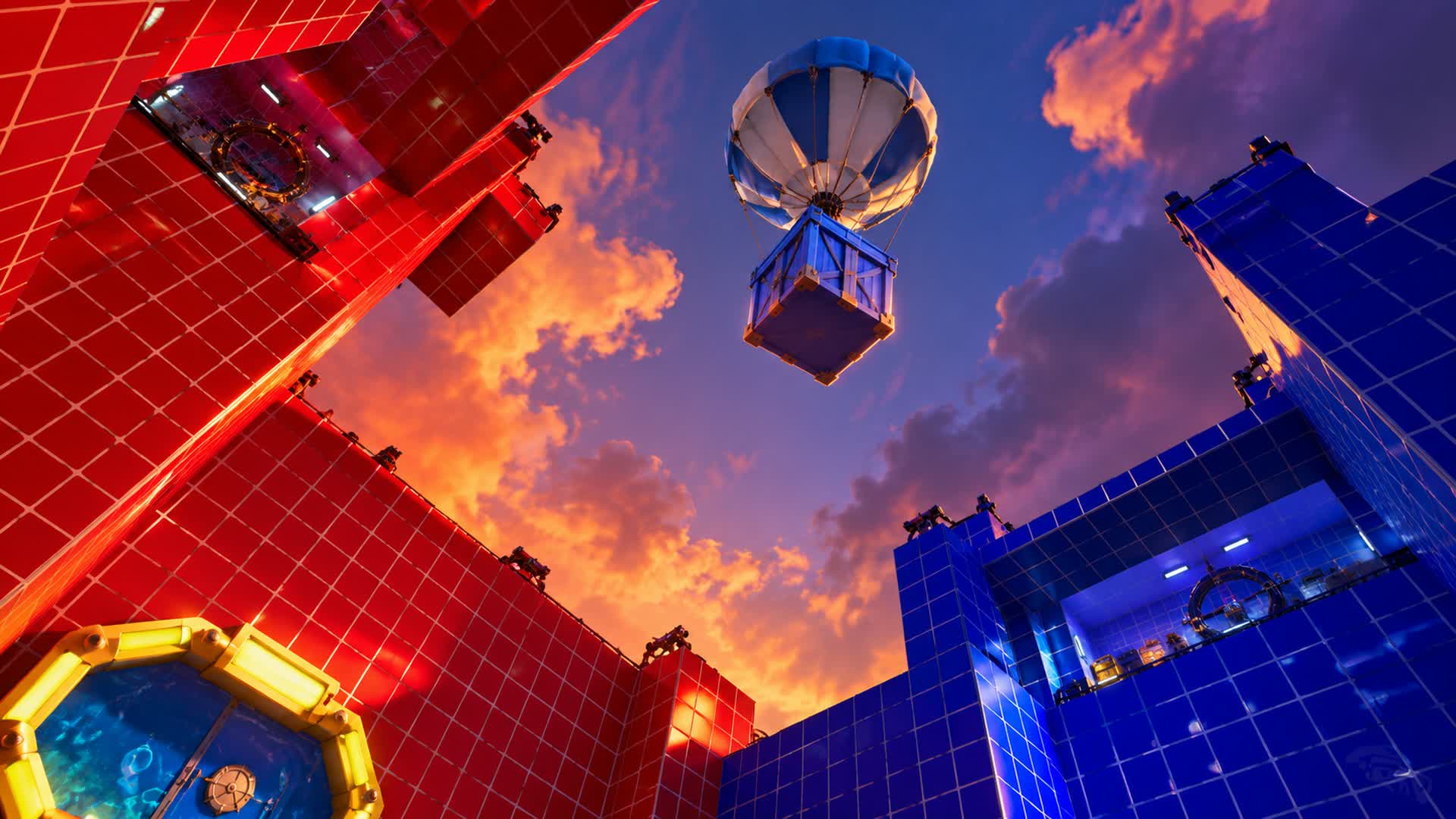 ESCALATION RED VS BLUE ⏳ — Fortnite Creative map