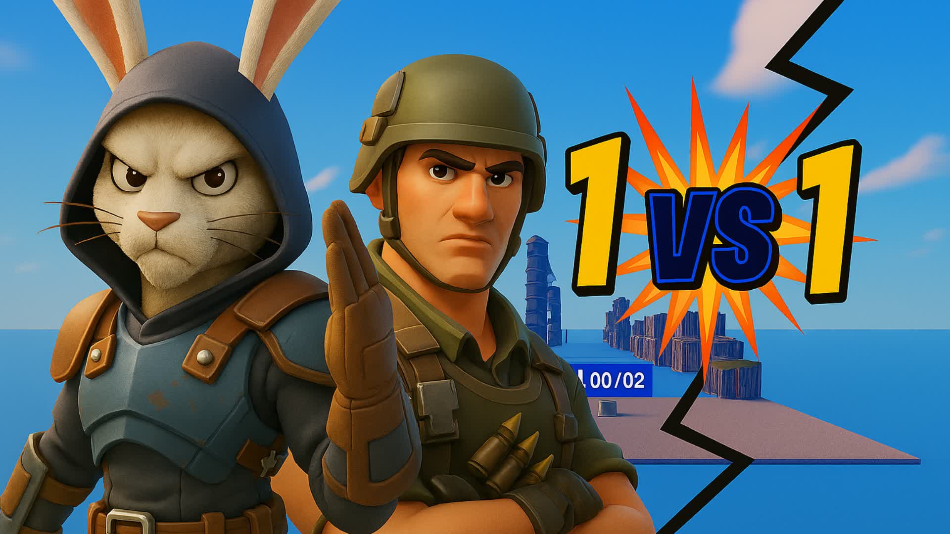 EDIT COURSE 1V1 [SΞ1F]⭐ — Fortnite Creative map
