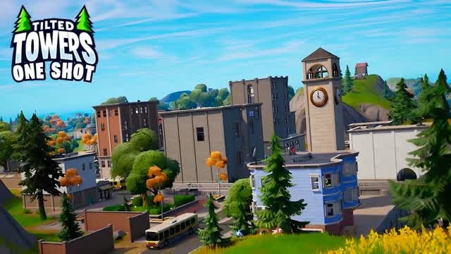 Tilted One Shot Gun Game 🎯 — Fortnite Creative map