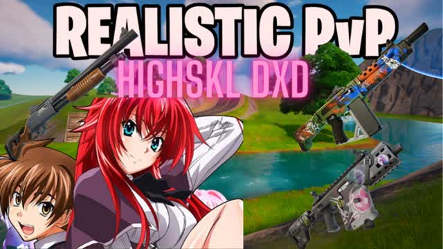 HIGHSCHOOL DXD FFA REALISTIC — Fortnite Creative map cover art