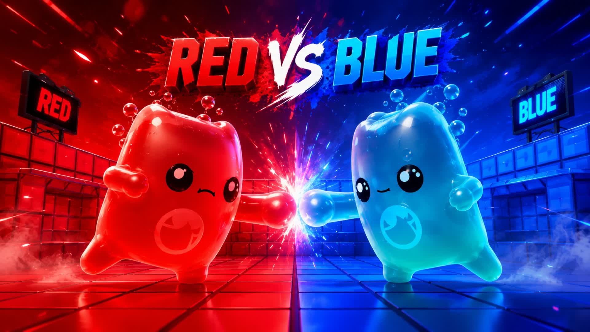 🔴RED X BLUE🔵 - COMBAT — Fortnite Creative map