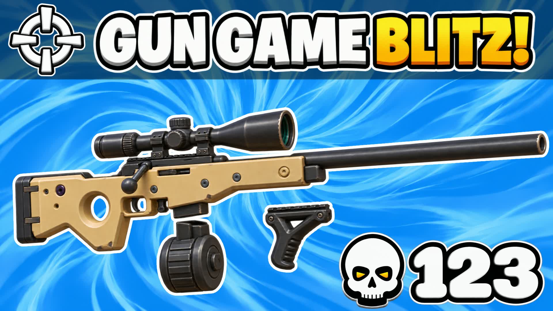 GUN GAME BLITZ FFA 🎯 — Fortnite Creative map