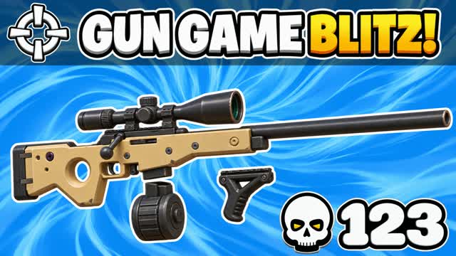 GUN GAME BLITZ FFA 🎯 — Fortnite Creative map