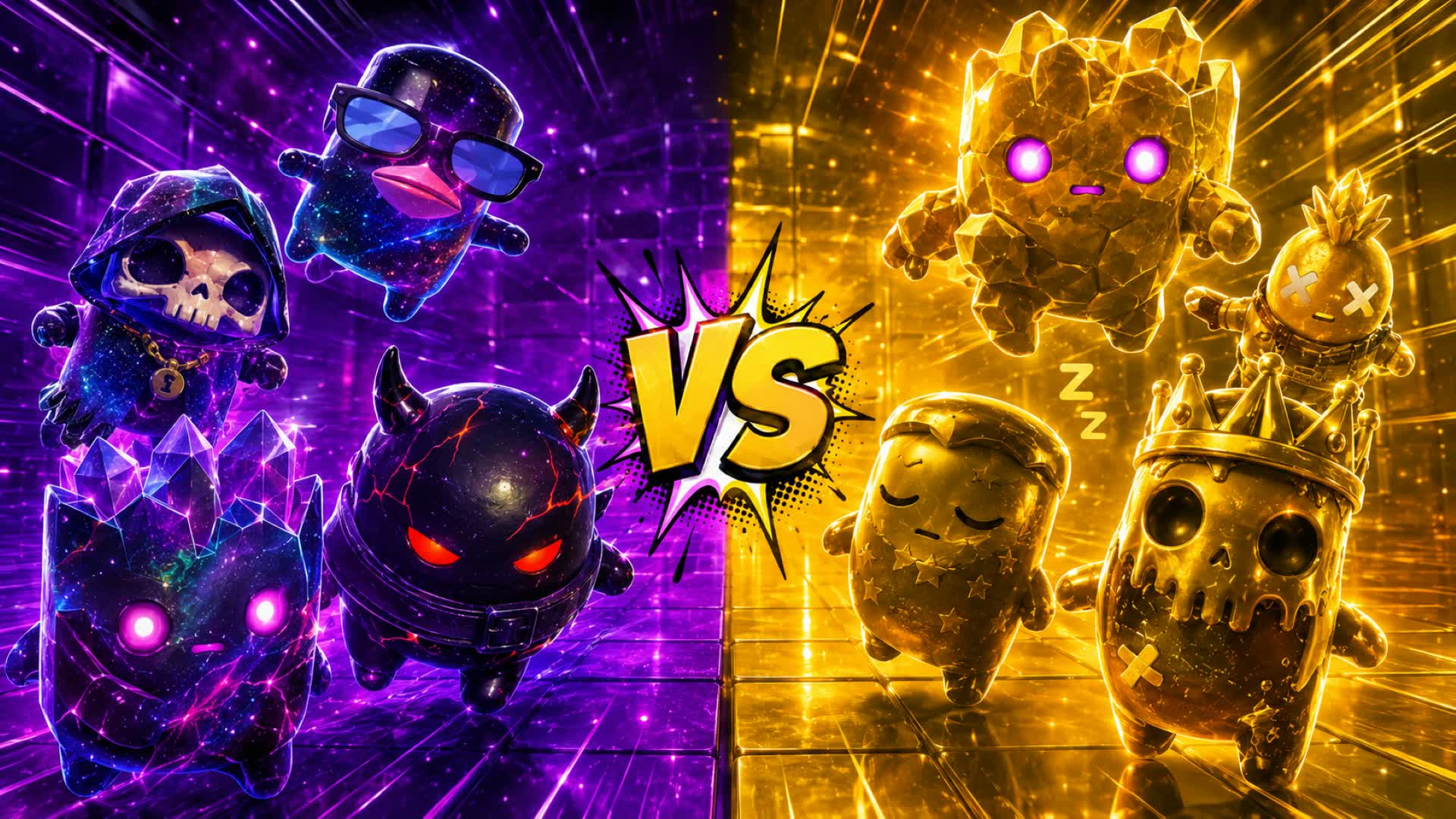 SUPER GALAXY RED🔴VS🔵BLUE — Fortnite Creative map