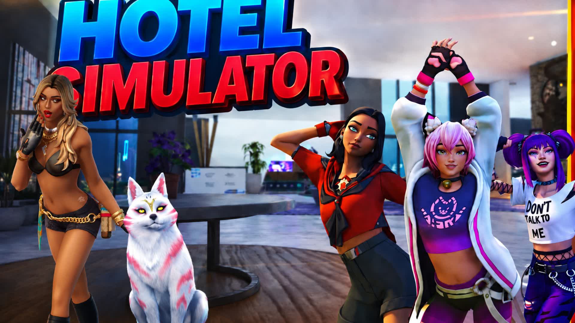 YUKY HOTEL SIMULATOR — Fortnite Creative map