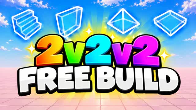 2V2V2 FREE BUILD — Fortnite Creative map