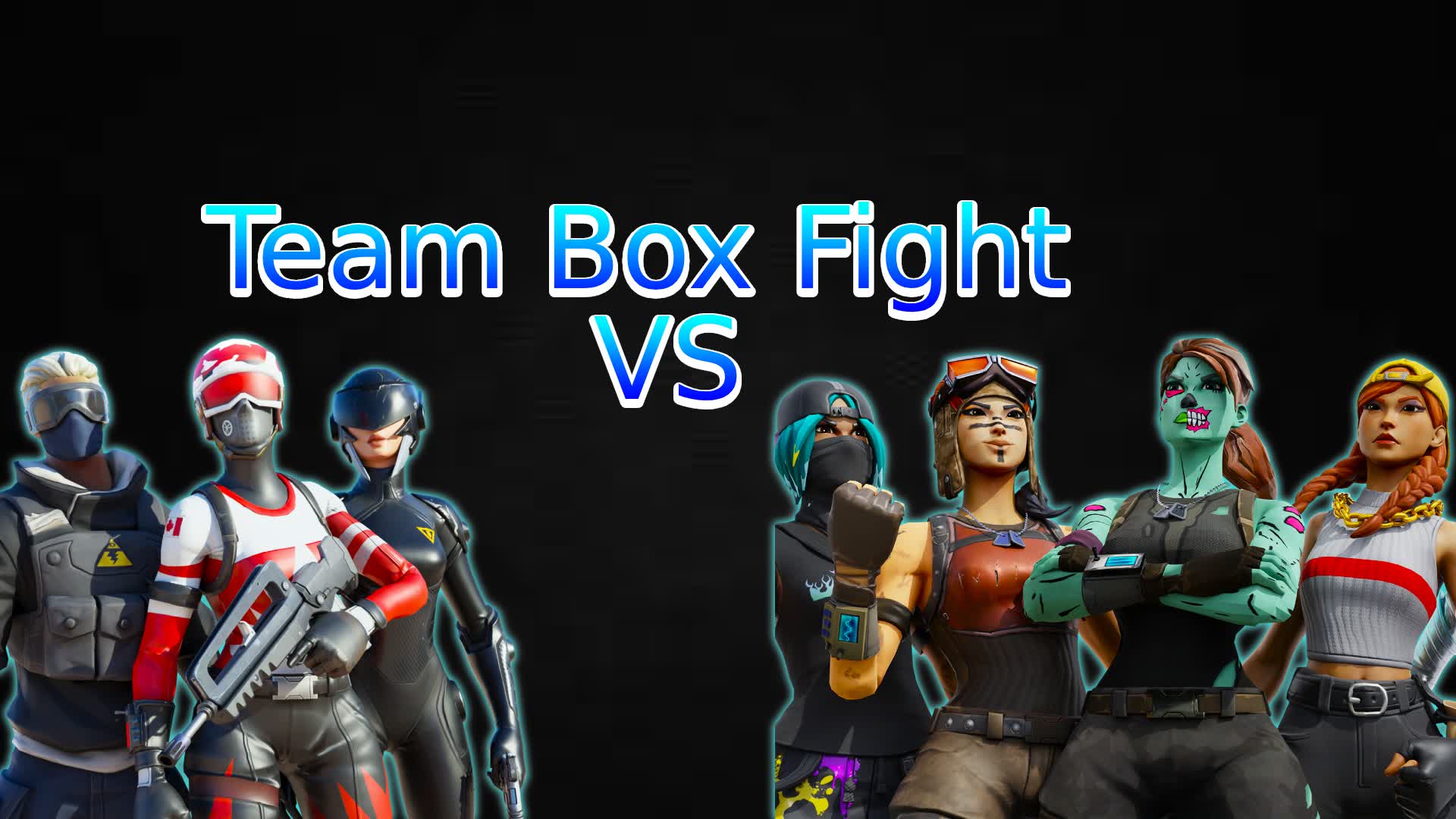 Team Box Fight — Fortnite Creative map