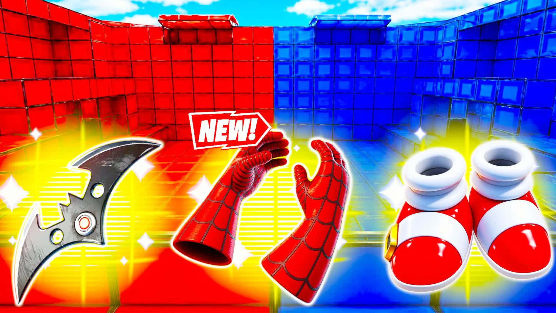 RED VS BLUE VENGEANCE 🔴🔵 — Fortnite Creative map