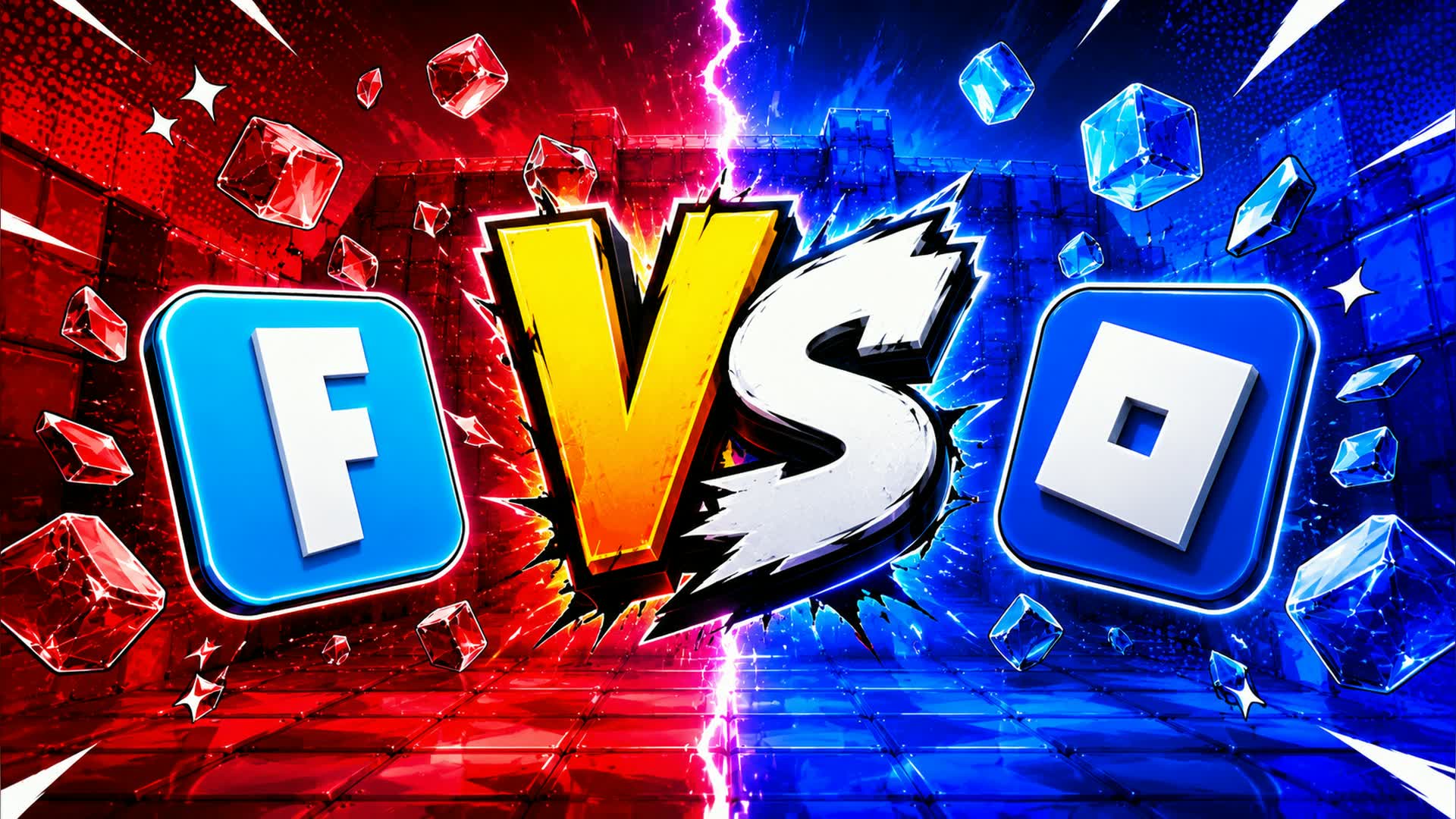 BIG RED VS BLUE! 🔴🔵 STORM WAR! — Fortnite Creative map
