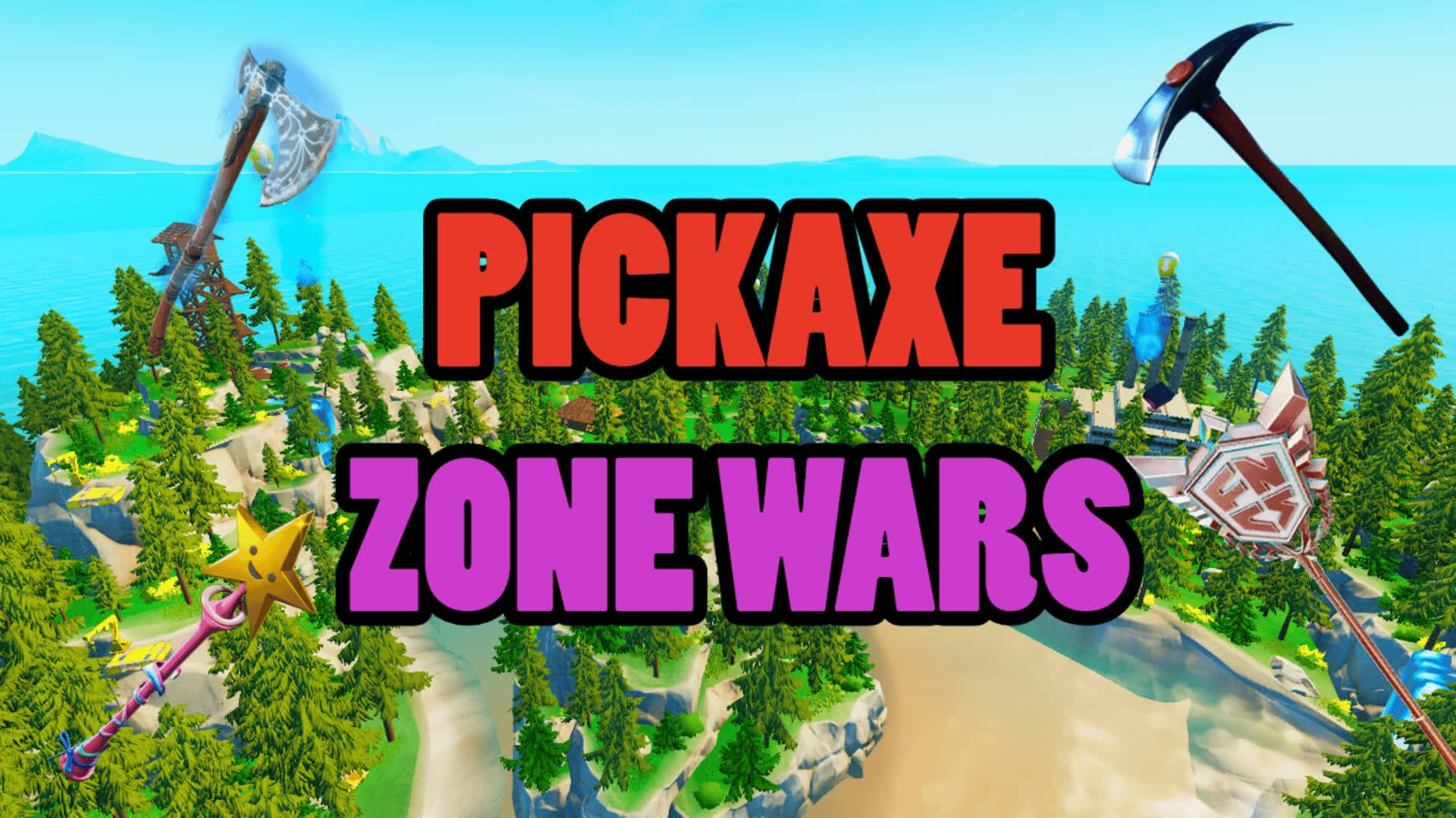 ANTZOG'S PICKAXE ZONE WARS — Fortnite Creative map