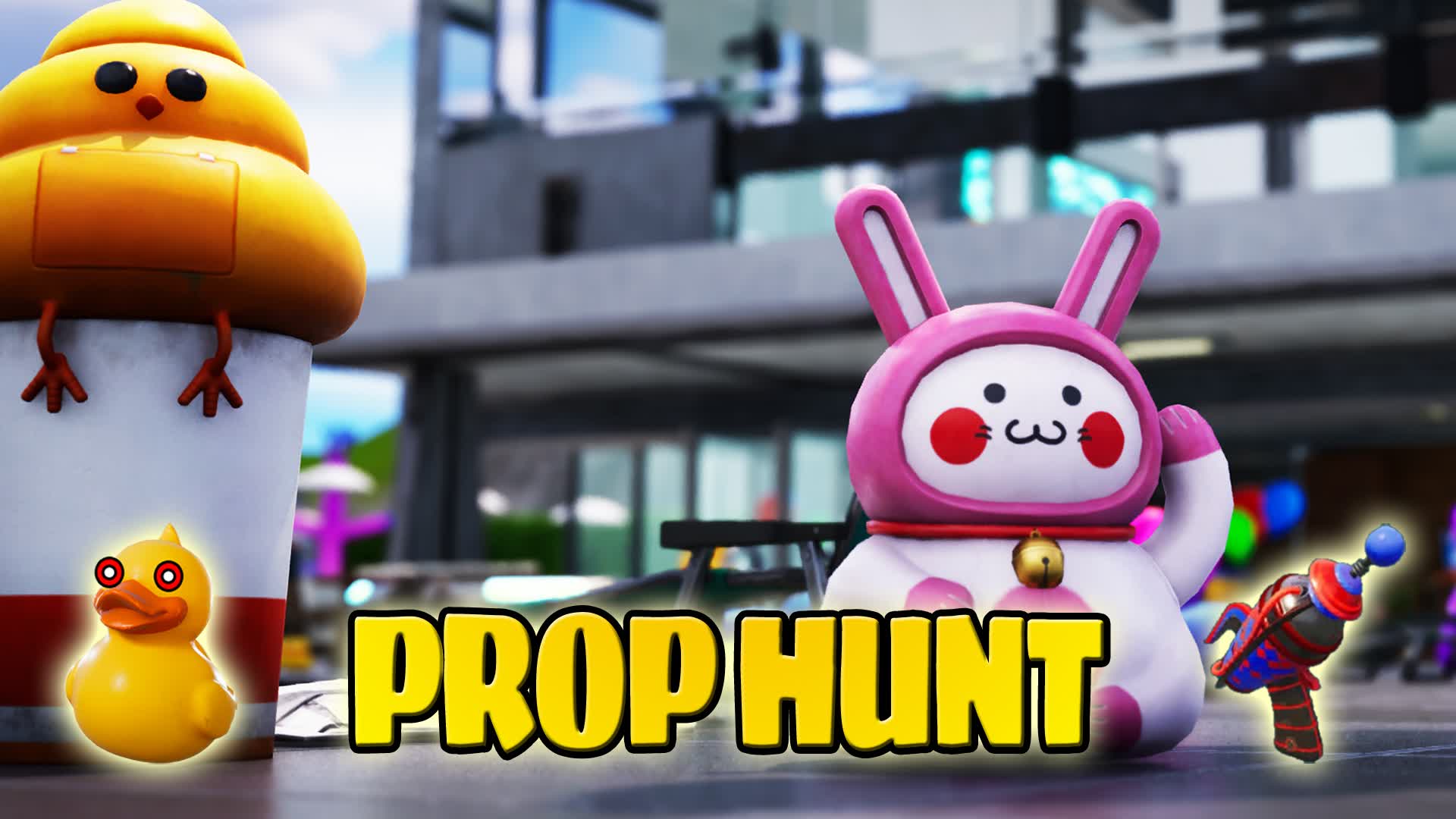 ESCONDITE A FORTNITE HOUSE PROP HUNT — Fortnite Creative map