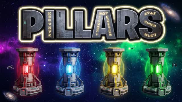 PILLARS SPACE — Fortnite Creative map cover art