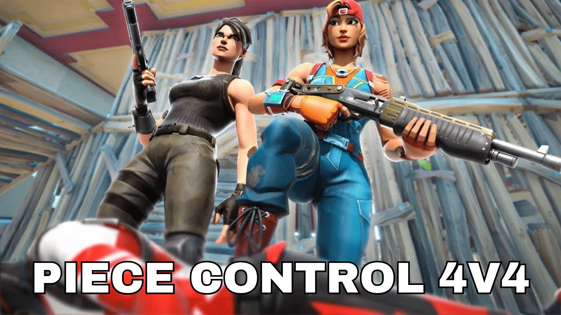 THE BEST PIECE CONTROL 4V4 — Fortnite Creative map