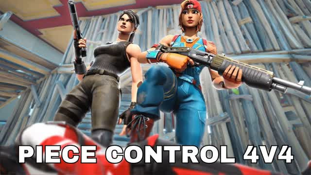 THE BEST PIECE CONTROL 4V4 — Fortnite Creative map