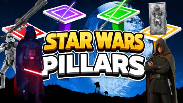Star Wars The Pillars — Fortnite Creative map cover art
