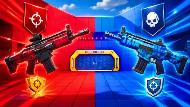 Team Red vs. Blue — Fortnite Creative map