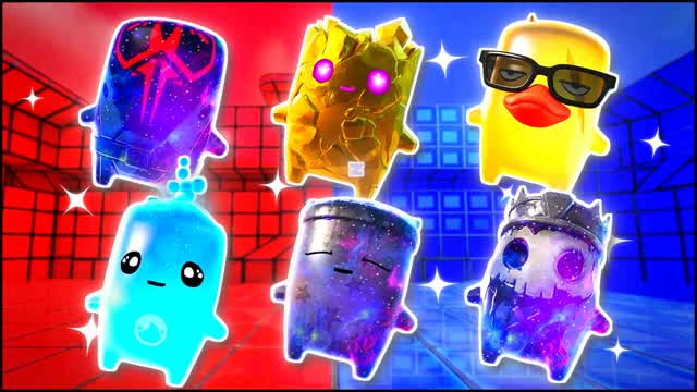 FIGHT WITH FOCUS RED VS BLUE 🔴🔵 — Fortnite Creative map