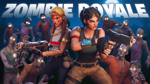 ZOMBIE ROYALE — Fortnite Creative map cover art