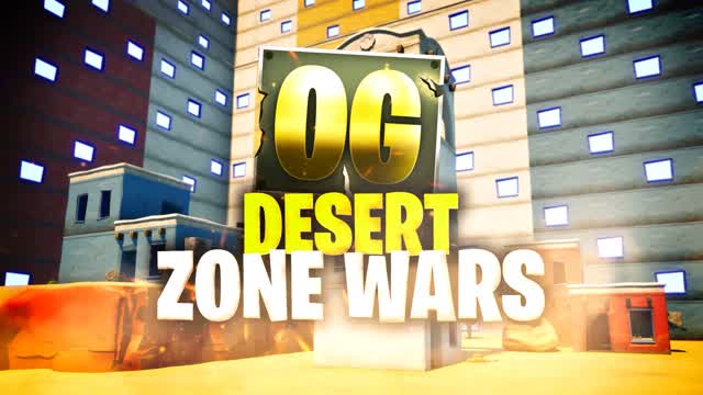 OG DESERT ZONE WARS ⭐ — Fortnite Creative map