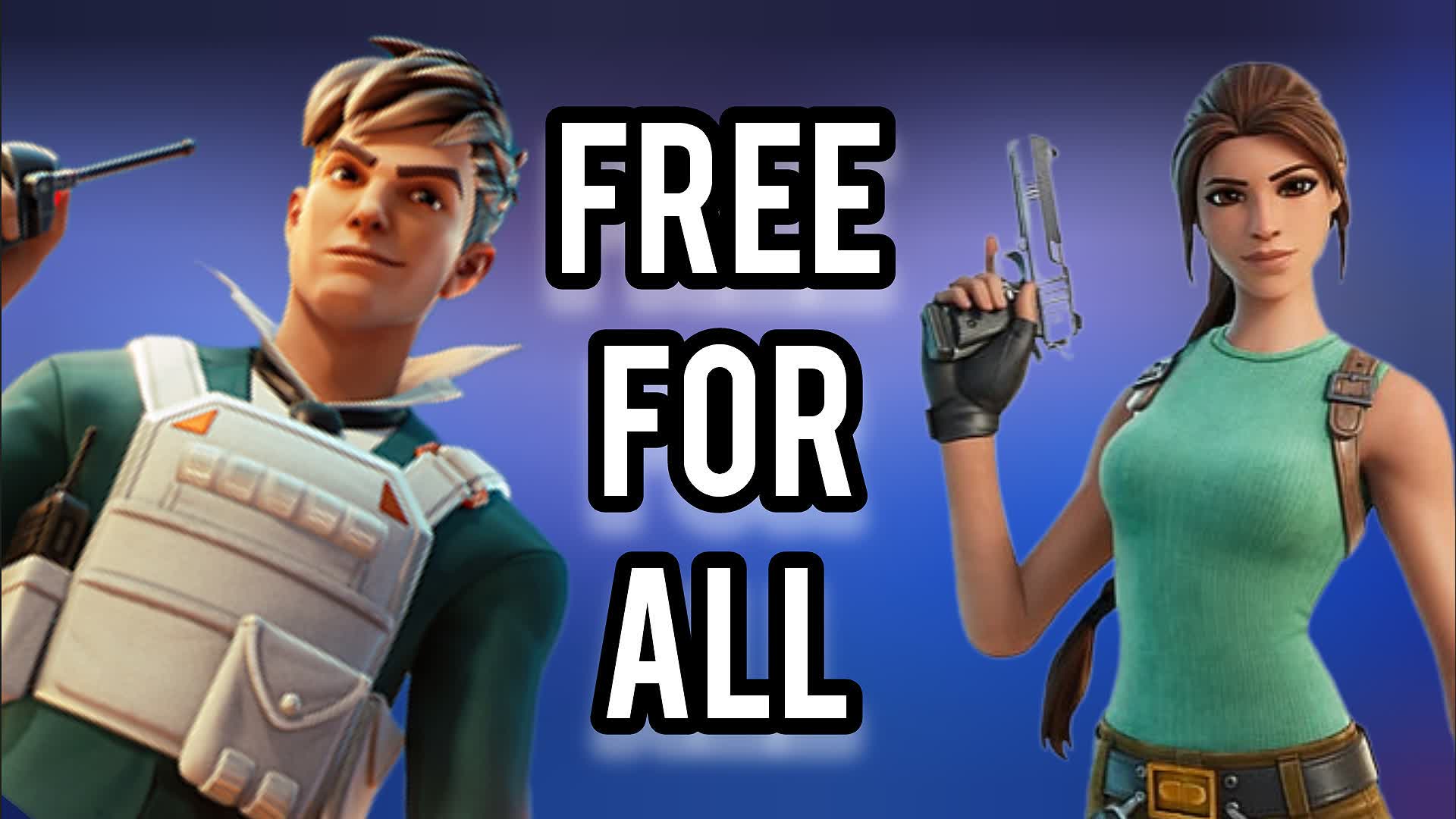 Free for all — Fortnite Creative map