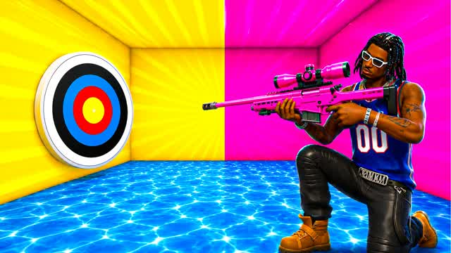 MIRJO TRICKSHOT PARKOUR DEATHRUN — Fortnite Creative map